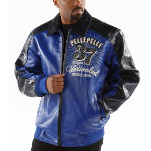 Pelle Pelle Avant Garde 1978 Unrivaled Supreme Blue Jacket