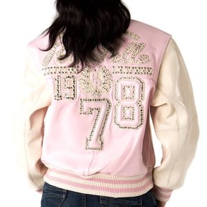 Pelle Pelle Baby Pink Vintage Legends 1978 Leather Jacket
