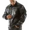 Pelle Pelle Badged Trail Blazer MB Black Men's Jacket