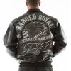 Pelle Pelle Badged Trail Blazer MB Black Men's Leather Jacket