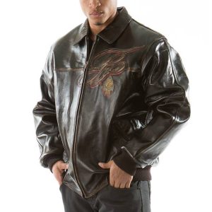 Pelle Pelle Badged Trail Blazer MB Dark Brown Men's Jacket