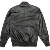 Pelle Pelle Basic Burnish Black Quilted Collar Real Leather Jacket