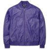 Pelle Pelle Basic Burnish Purple Top Grain Leather Jacket