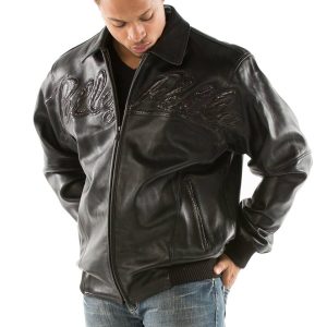 Pelle Pelle Basic Neoprene Logo Black Jacket