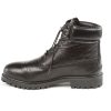 Pelle Pelle Basic in Black Iguana Genuine Leather Boots