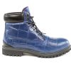 Pelle Pelle Basic in Blue Iguana Boots