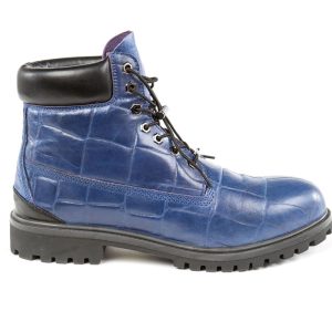 Pelle Pelle Basic in Blue Iguana Boots