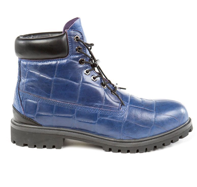 Pelle Pelle Basic in Blue Iguana Boots