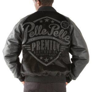 Pelle Pelle Black 78 Men Leather Jacket