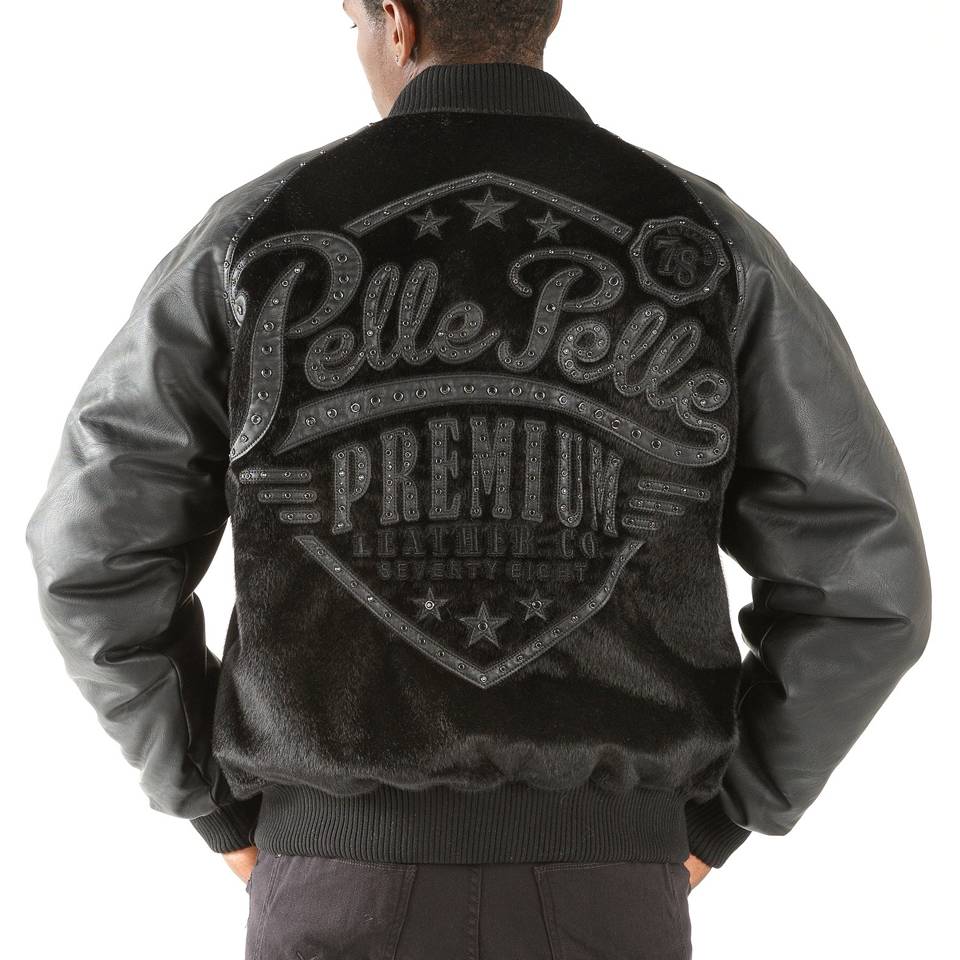Pelle Pelle Black 78 Men Leather Jacket