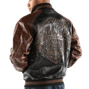 Pelle Pelle Black 78 Premium Leather Jacket For Men