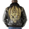 Pelle Pelle Black Gang of One 1978 Fur Collar Jacket