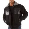 Pelle Pelle Black Gator Jacket