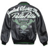 Pelle Pelle Black Greatest Of All Time MB Leather Jacket