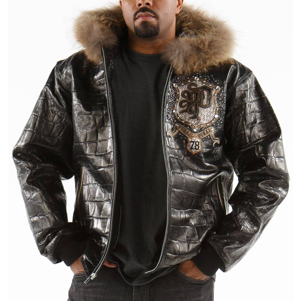 Pelle Pelle Black Last Man Standing MB 1978 Fur Hood Jacket