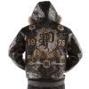 Pelle Pelle Black Last Man Standing MB 1978 Fur Hooded Leather Jacket