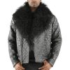 Pelle Pelle Black Quilted Biker Jacket
