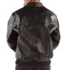 Pelle Pelle Black Script Genuine Leather Jacket