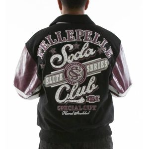 Pelle Pelle Black Soda Club MB Elite Series Jacket