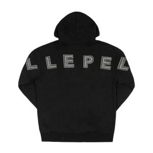 Pelle Pelle Black Stones Cotton Hoodie