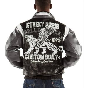 Pelle Pelle Black Street Kings 1978 Leather Jacket