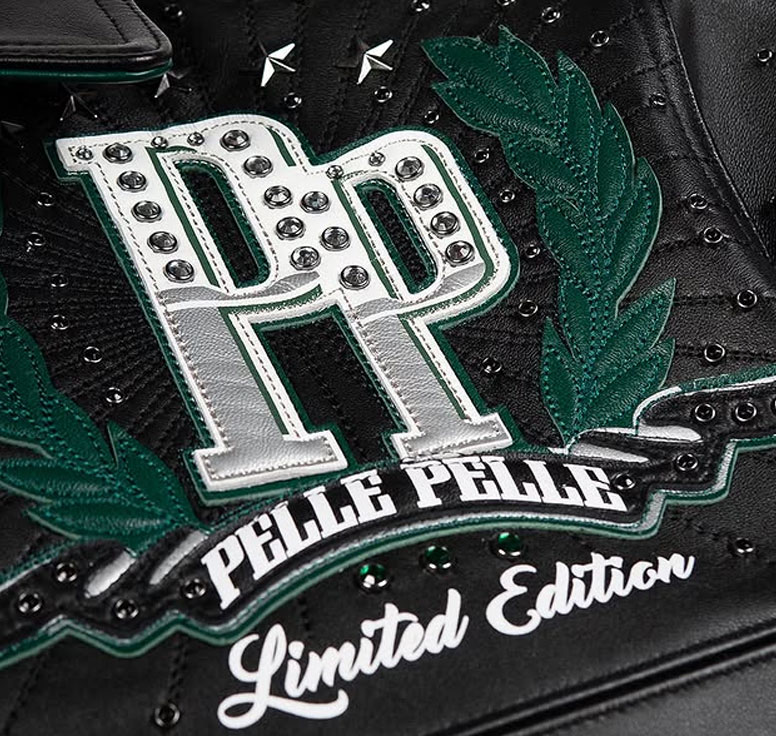 Pelle Pelle Black Super Bowl Championship Philadelphia Eagles Jacket