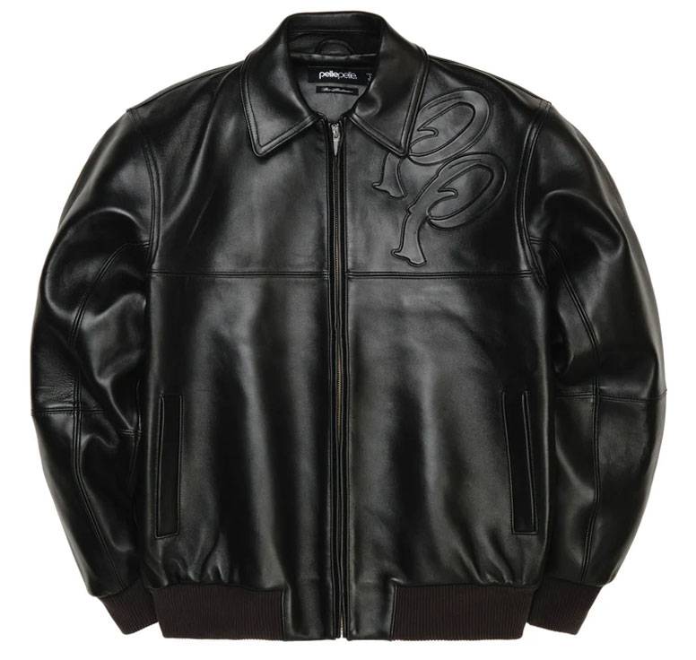 Pelle Pelle Black Two Tone Jacket