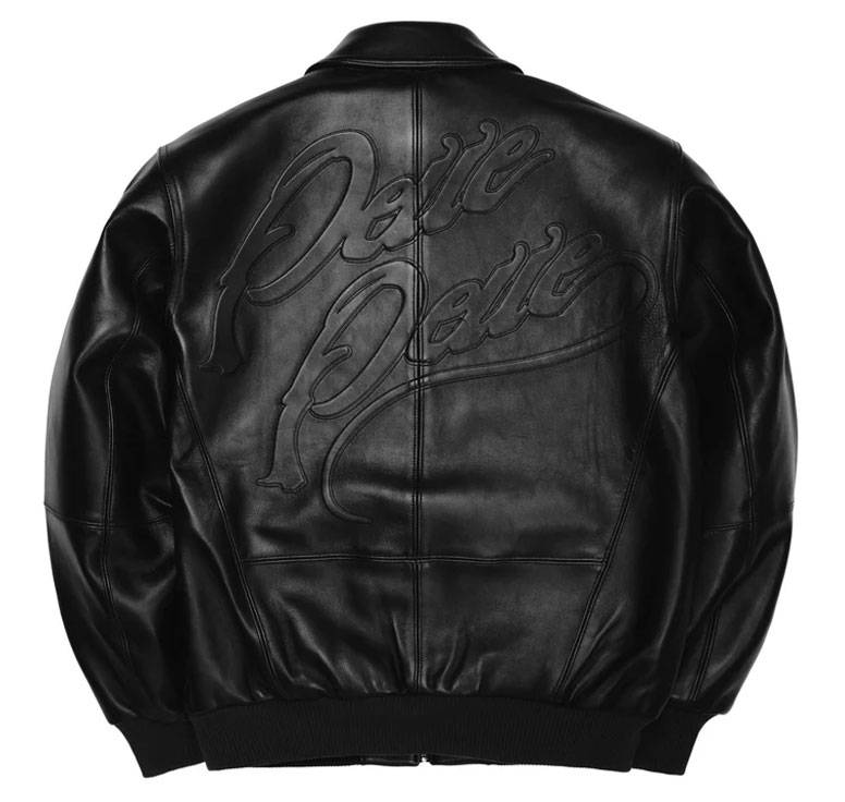 Pelle Pelle Black Two Tone Leather Jacket