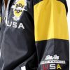 Pelle Pelle Black USA Jeans Old School Velour Tracksuit