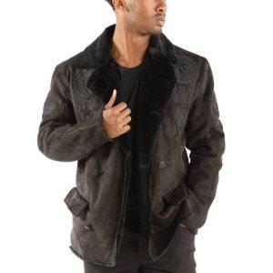 Pelle Pelle Black Victory Pea Coat