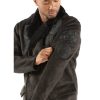 Pelle Pelle Black Victory Pea Leather Coat