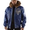 Pelle Pelle Blue Last Man Standing MB 1978 Fur Hood Jacket