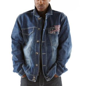 Pelle Pelle Blue USA Blue Jacket