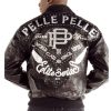 Pelle Pelle Born Free 1978 Elite Series Black Leather Jacket