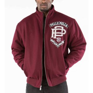 Pelle Pelle Born Free 1978 Elite Series Maroon Jacket