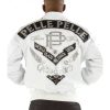 Pelle Pelle Born Free 1978 Elite Series White Leather Jacket