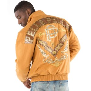 Pelle Pelle Born Free 1978 Elite Series Yellow Wool Jacket