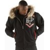 Pelle Pelle Born Free Elite Series Black Fur Hood Jacket