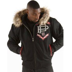 Pelle Pelle Born Free Elite Series Black Fur Hood Jacket
