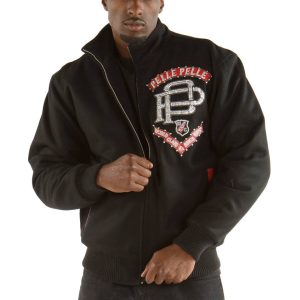 Pelle Pelle Born Free World Class 1978 Elite Series Black Wool Jacket