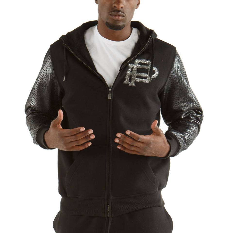 Pelle Pelle Born Free World Class Black Hoodie