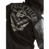 Pelle Pelle Born Free World Class Black Men Wool Hoodie