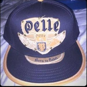 Pelle Pelle Born to Rebel Blue Cap