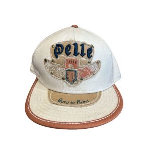Pelle Pelle Born to Rebel White Cap