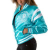 Pelle Pelle Boxing Club Bright Turquoise Jacket
