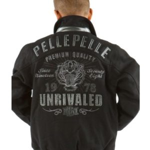 Pelle Pelle Boys 1978 Unrivaled MB Black Wool Jacket