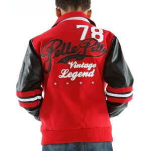 Pelle Pelle Boys 79 Vintage Legend Red Jacket