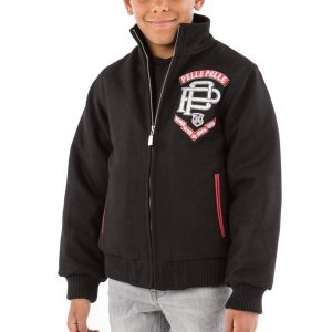 Pelle Pelle Boys Born Free Elite Series Black Jacket