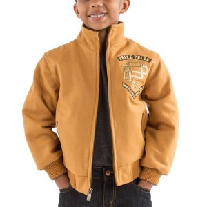 Pelle Pelle Boys Born Free Elite Series Yellow Jacket