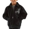 Pelle Pelle Boys Live Like a King Black Jacket